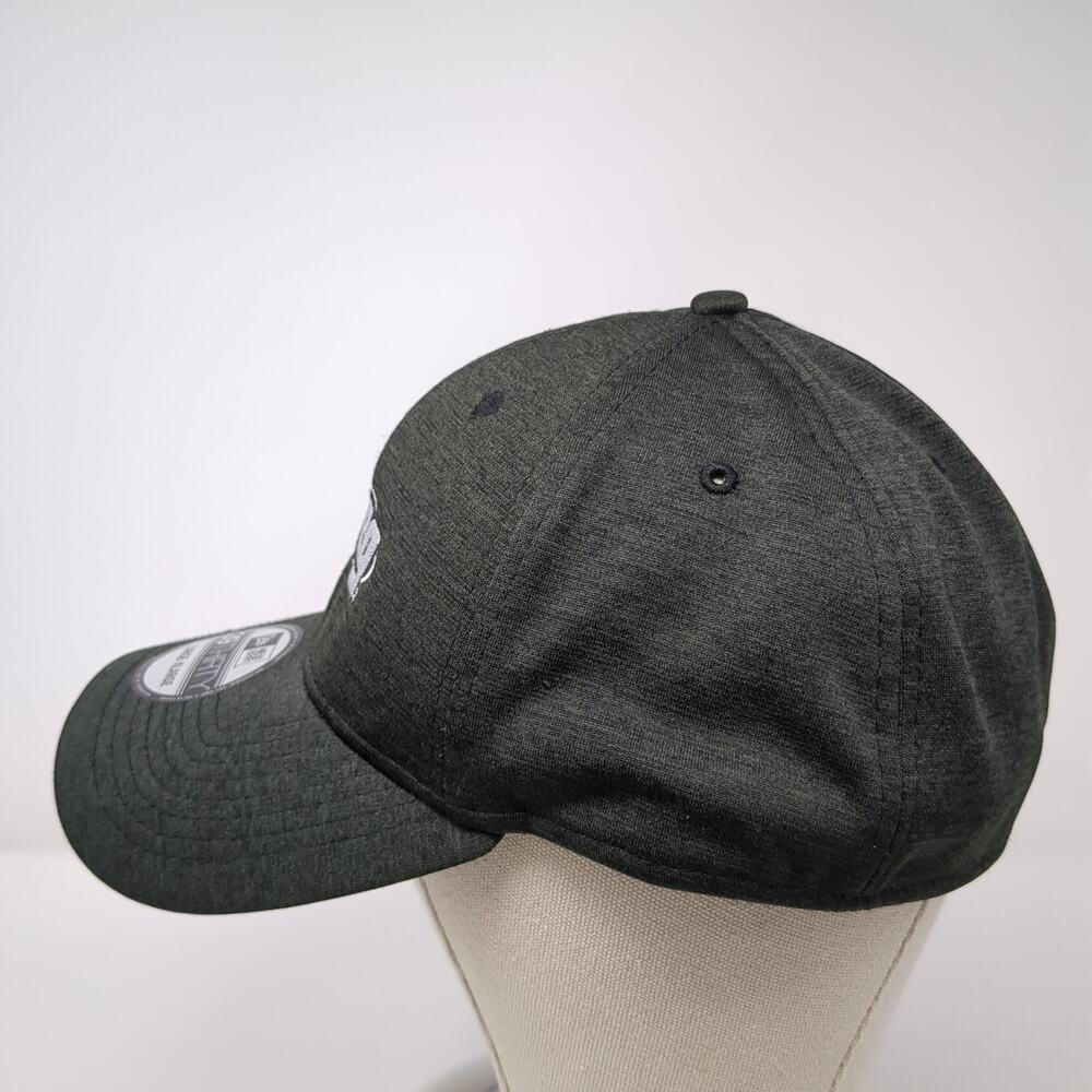 Kreg Fitted Baseball Cap Black Xl Embroidered Vented Holes 39thirty New Era View 3
